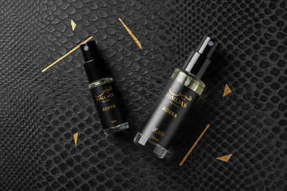 Hawas For Him Kobra decant flat lay