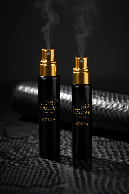 Hawas For Him Kobra decant vertical editorial